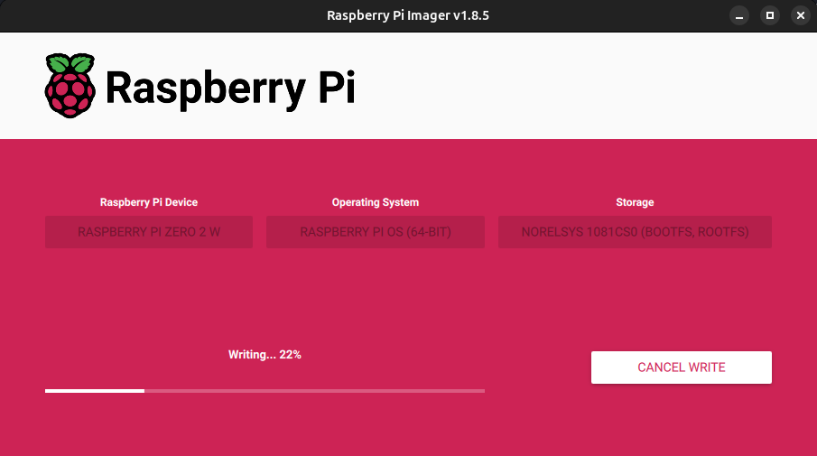Rpi Imager software